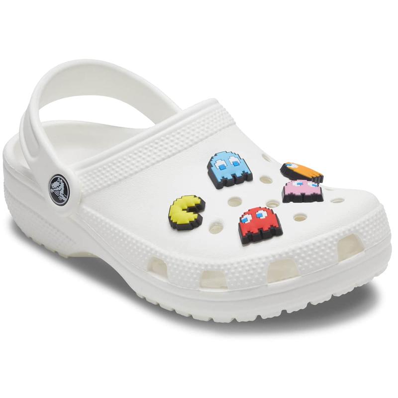 Crocs Jibbitz Pac Man Video Game Shoe Charms 5-Pack