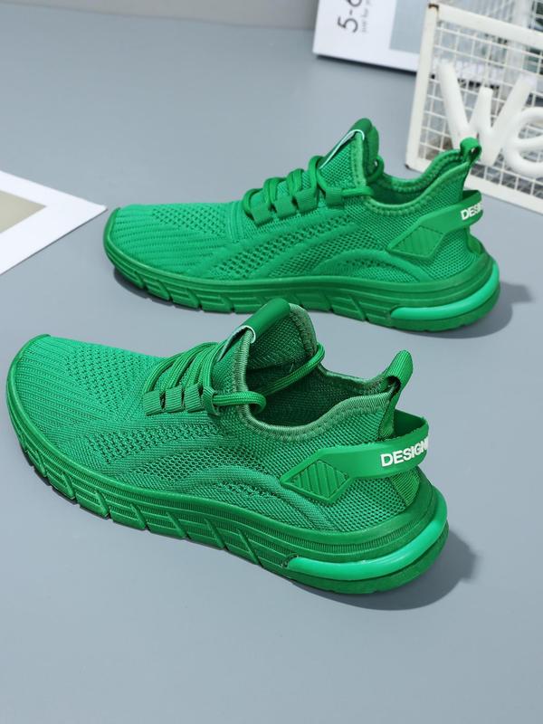 Women's Fashionable Lace Up Low Top Sneakers, Casual Breathable Comfortable Sports Running Shoes, All-match Basic Shoes for Daily Wear