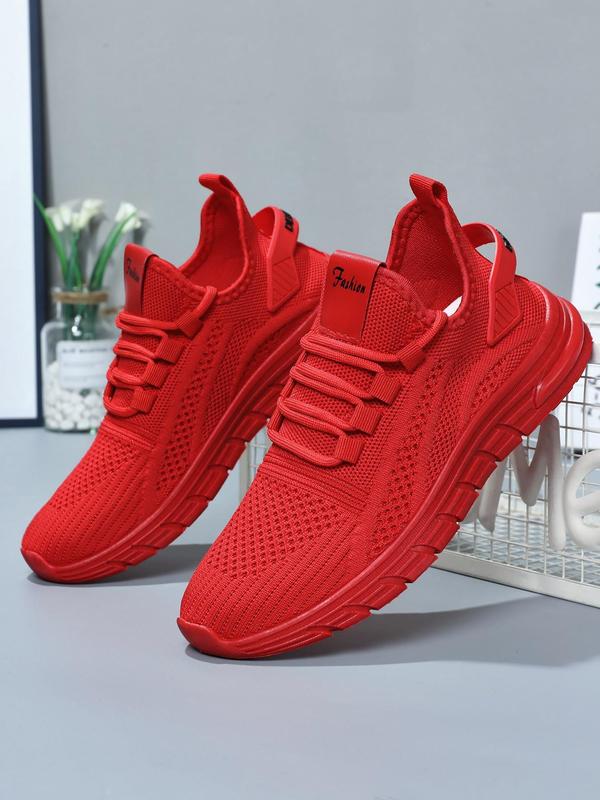 Women's Fashionable Lace Up Low Top Sneakers, Casual Breathable Comfortable Sports Running Shoes, All-match Basic Shoes for Daily Wear