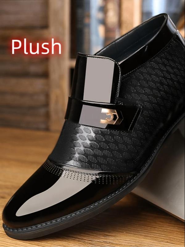 Men's Business Minimalist Slip-on Formal Shoes, Fashionable Non-slip Breathable Dress Shoes for Party, Daily Decor, Classic Dress Shoes for Men