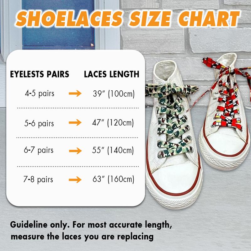 Printed Flat Designed Fun blue Shoe Laces Color Pattern Shoe Laces For Athletic Running Shoes Sneakers Hiking Boot Footwear Comfort