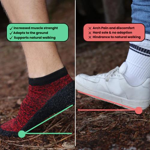 Socks Shoes Minimalist Shoes , Lightweight Breathable Wide Toes Barefoot shoes，( Slip On Like Socks,Protect Like Shoes, And Feel LikeSweatpants On Your Feet)