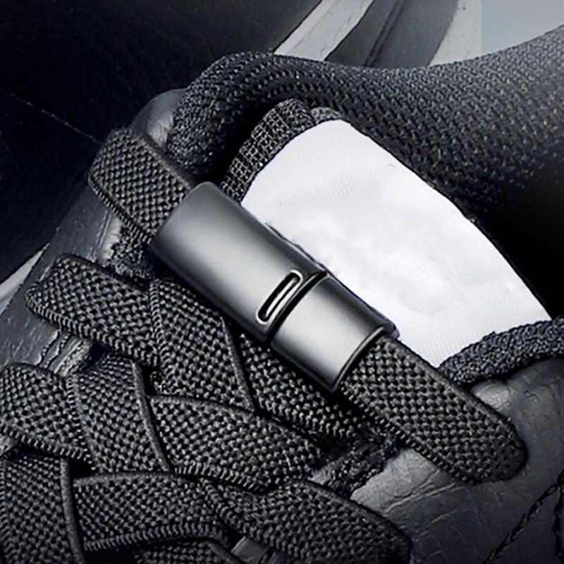 Magnetic Attraction Buckle Shoelaces, No Tie Elastic Shoelaces, Sports Shoe Accessories for Men & Women, Shoes Accessories