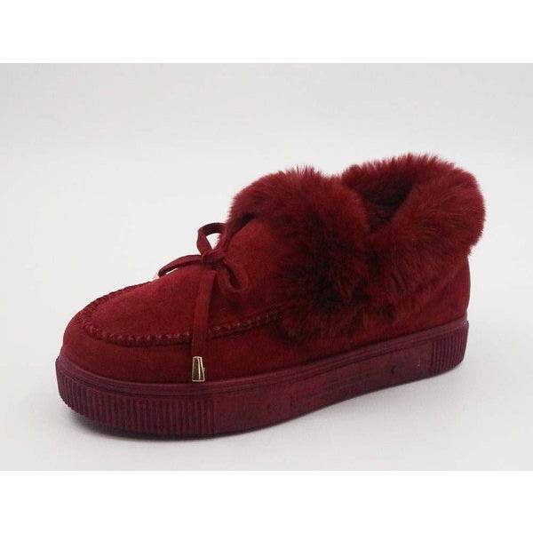 So Soft Women's Comfy Ankle Boots Shoes With Fur Inside