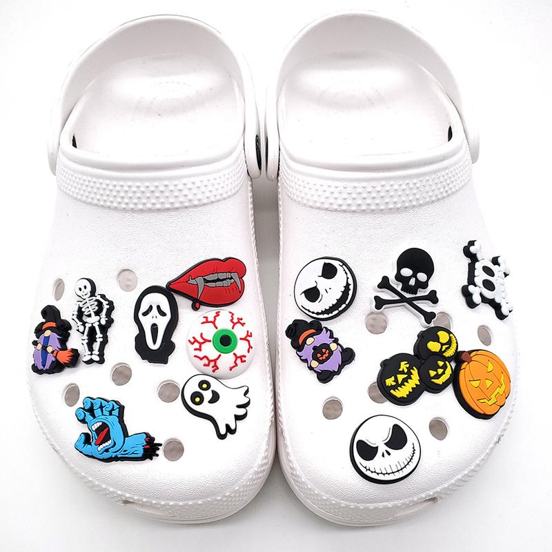 Funny Jibbitz, Halloween Jibbitz, Cool Shoe Charms Footwear Decor