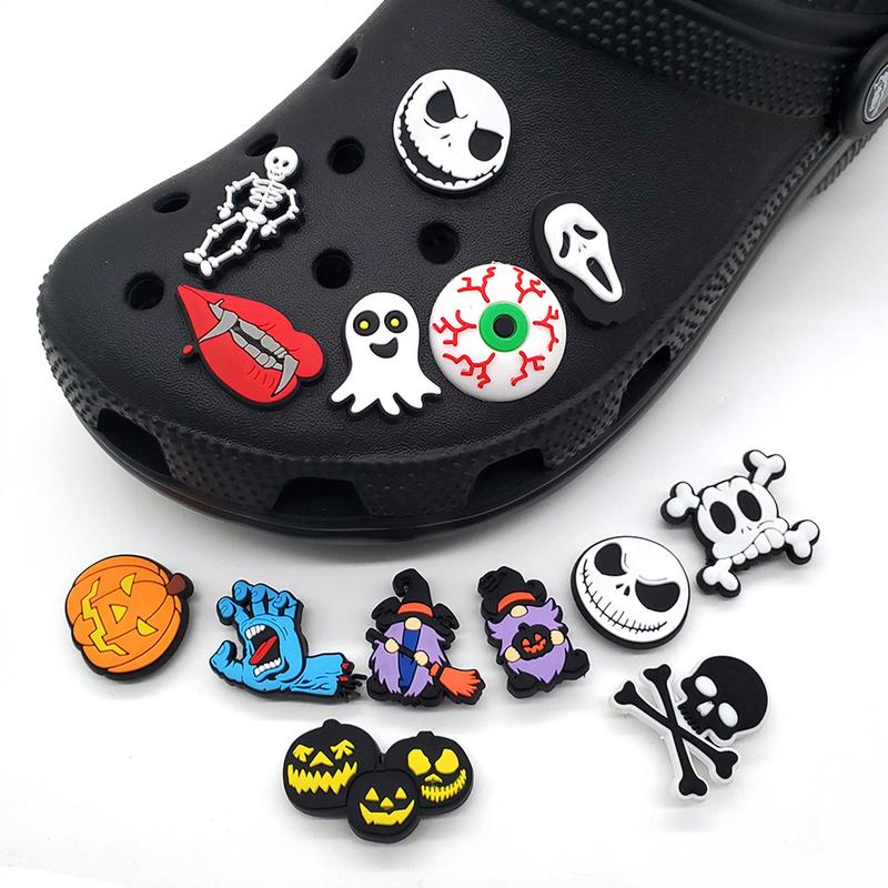 Funny Jibbitz, Halloween Jibbitz, Cool Shoe Charms Footwear Decor