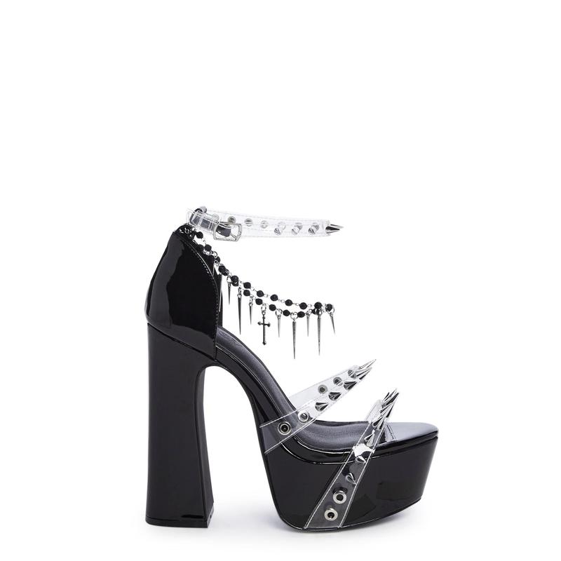 Holy Revelation Platform Heels - Spiked