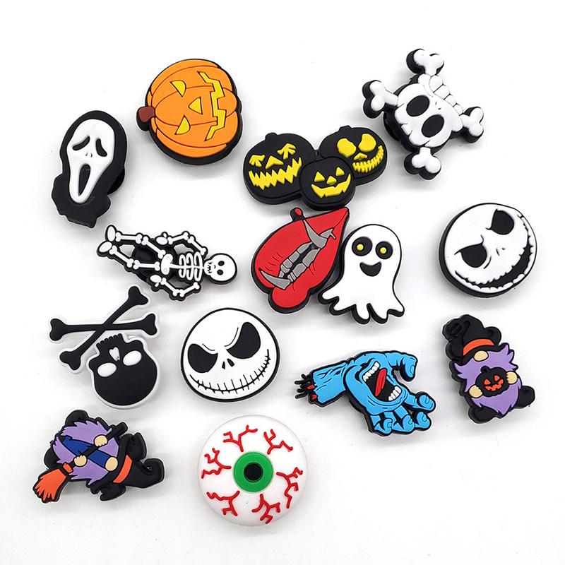 Funny Jibbitz, Halloween Jibbitz, Cool Shoe Charms Footwear Decor