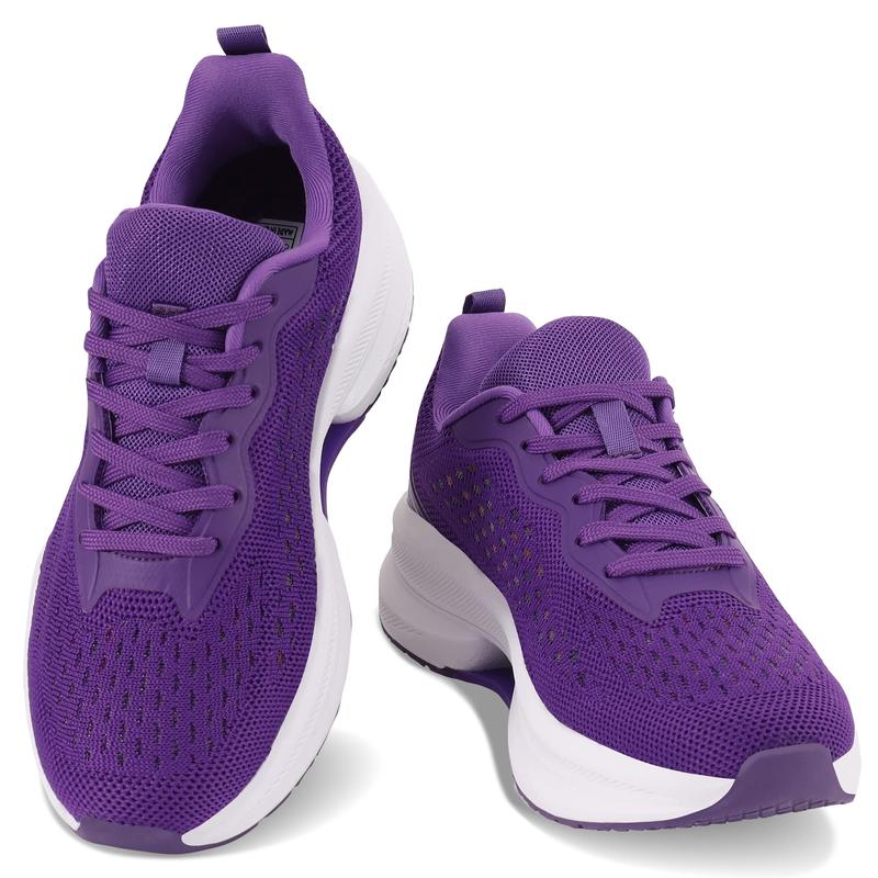 Womens Walking Shoes Non Slip Running Sneakers Fashion Comfort Tennis Athletic Casual Shoes for Work Nursing Food Service Sports Shoes Trainer Girl Closed Footwear Runner Training