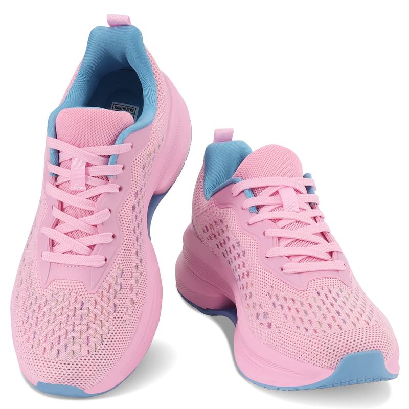 Womens Walking Shoes Non Slip Running Sneakers Fashion Comfort Tennis Athletic Casual Shoes for Work Nursing Food Service Sports Shoes Trainer Girl Closed Footwear Runner Training