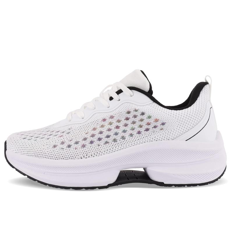 Womens Walking Shoes Non Slip Running Sneakers Fashion Comfort Tennis Athletic Casual Shoes for Work Nursing Food Service Sports Shoes Trainer Girl Closed Footwear Runner Training