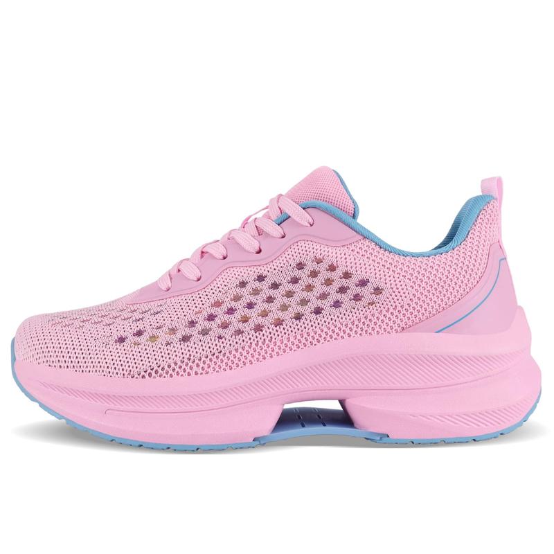 Womens Walking Shoes Non Slip Running Sneakers Fashion Comfort Tennis Athletic Casual Shoes for Work Nursing Food Service Sports Shoes Trainer Girl Closed Footwear Runner Training