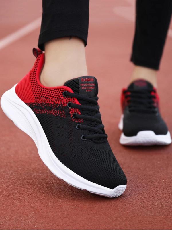 Women's Summer 2024 Lace-up Sneakers, Breathable Mesh Running Shoes, Casual Comfortable Lightweight Sports Shoes, Walking Summer Shoes for Daily Back To School Wear