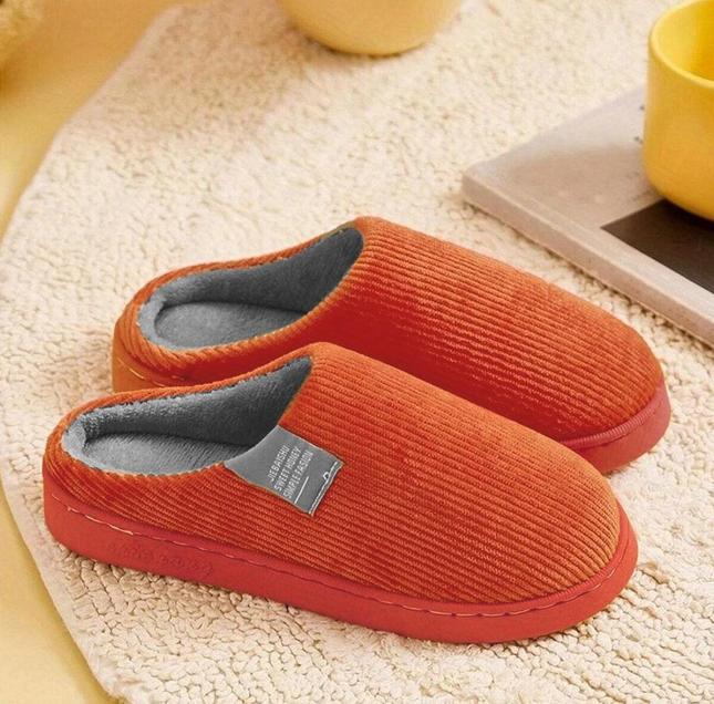 Men's Indoor College Style Slippers with Letter Tag Decoration - Footwear, Boy