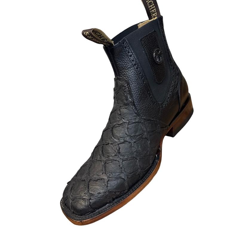 Botín Pescado Piraruco 100% Cuero Vacuno para Caballero - Zapatos Hombre Footwear