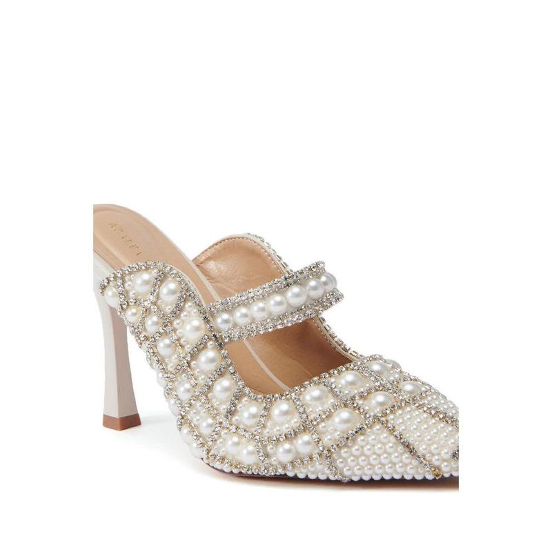 AZALEA WANG ENYA SILVER PUMP