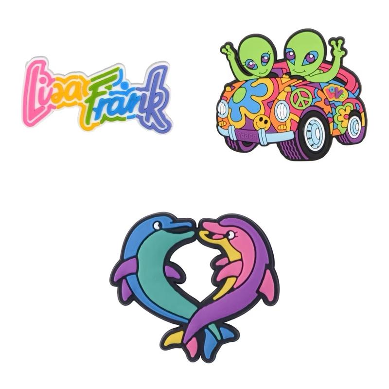 Lisa Frank Croc Charms