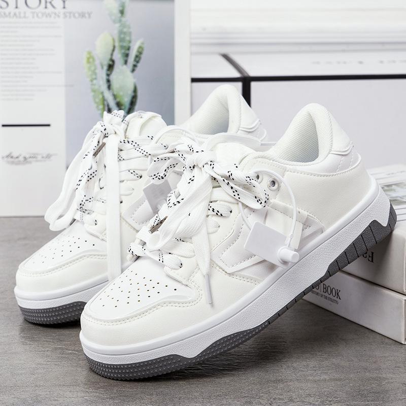 Fashion Casual New Style Retro German Training Shoes Women's White Shoes Niche Couple Casual Sneaker Male Students All-Match Trendy Board Shoes Trendy All-Matching