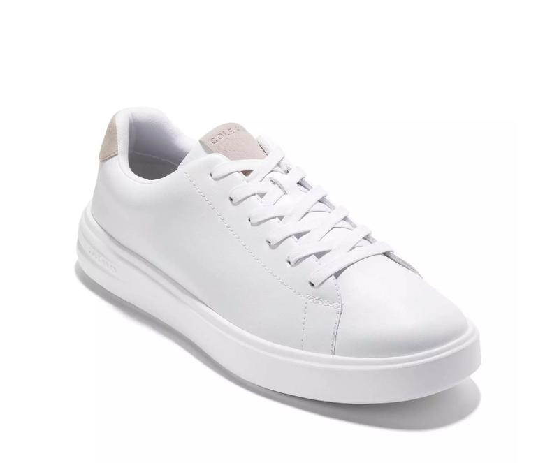 Cole Haan Grand+ Court Men's Leather Sneakers for Casual and Athletic Look