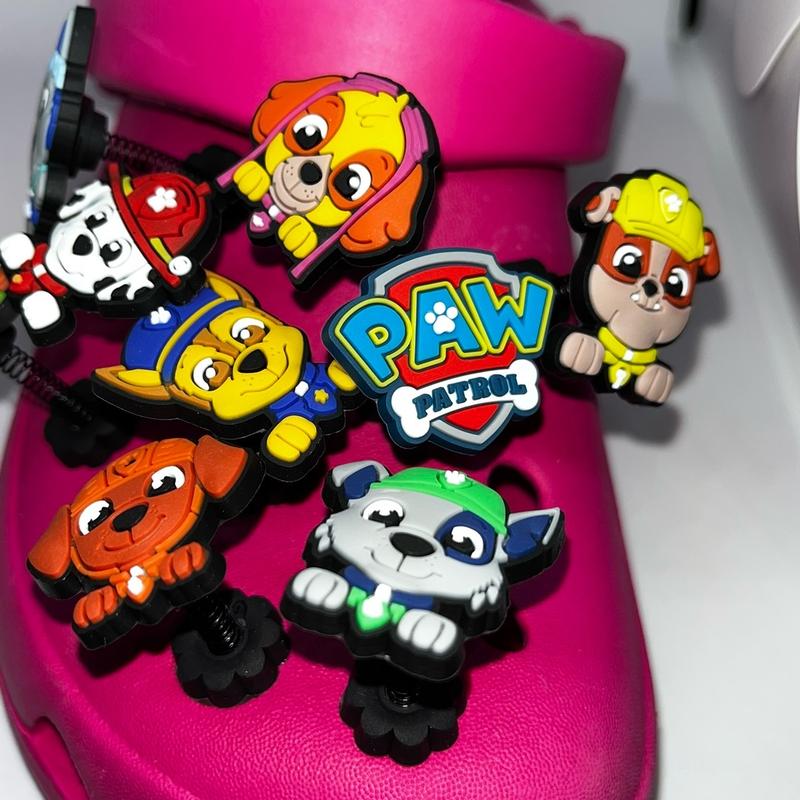 Paw patrol shoe charms- bouncy for kids entertainment