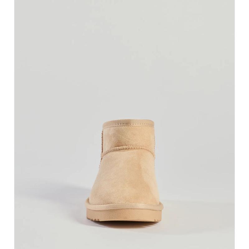 Cozy Staple Faux Fur Ankle Booties