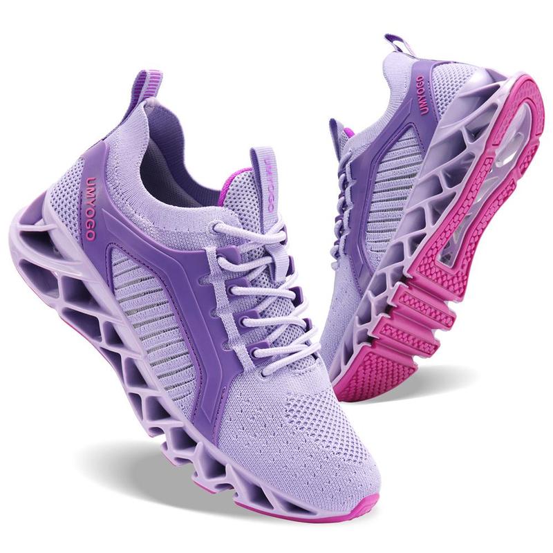 Womens Breathable Walking Tennis Running Shoes Blade Fashion Sneakers Women's Running Shoes Non Slip Athletic Tennis Walking Blade Type Sneakers