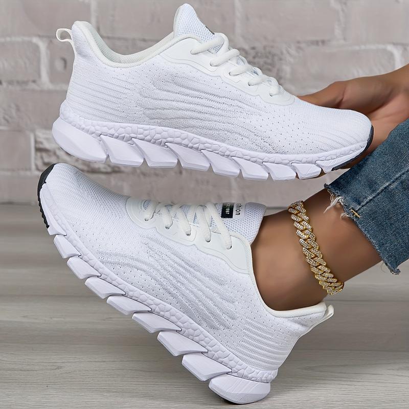 Ladies Fashion Blade Running Shoes, Slip On Tennis Walking Athletic Sneakers for Women