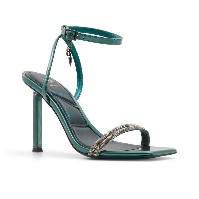 Wicked x ALDO Bewitching Ladies Green Heeld Sandal Footwear Girl