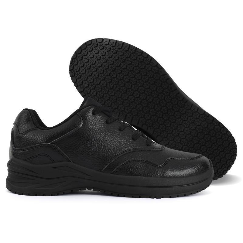 Mens Non Slip Work Shoes Slip On Water Resistant Walking Sneakers Zapatos Trabajo Waterproof Food Service Chef Kitchen