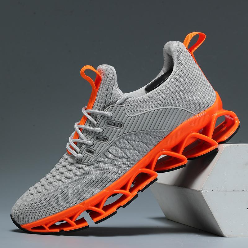 Men's Running Shoes Blade Tennis Walking Fashion Sneakers Breathable NonSlip Gym Sports Work Trainers,Sporty Lightweight Breathable Running Shoes For Exercise & Daily Wear