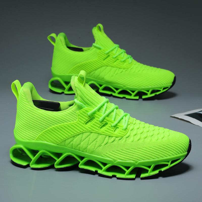 Men's Running Shoes Blade Tennis Walking Fashion Sneakers Breathable NonSlip Gym Sports Work Trainers,Sporty Lightweight Breathable Running Shoes For Exercise & Daily Wear