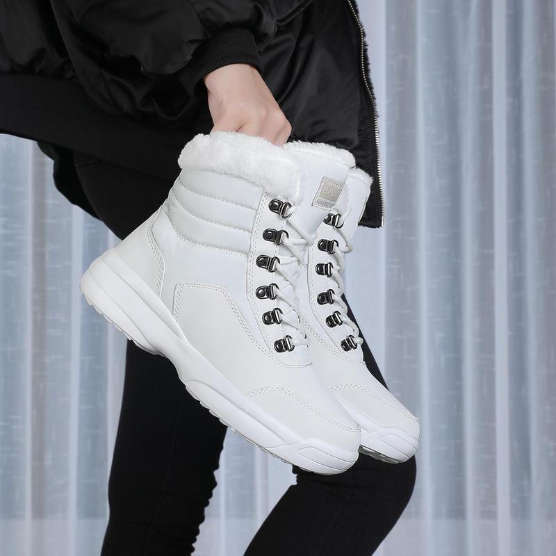 [Black Friday Sale] 2024 Womens Winter Shoes Snow Boots Winter Boots Snow Shoes Ladies Warm Fur Lined Ankle Booties Outdoor Water Resistant Furry Shoes Footwear Girl