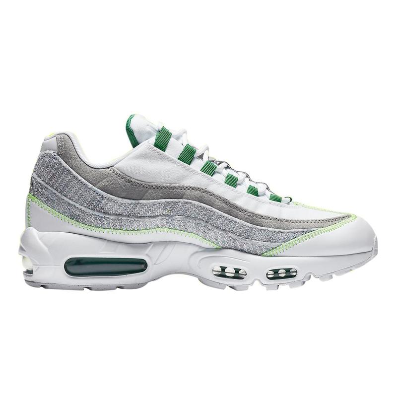 Men's Nike Air Max 95 White Classic Green (CU5517 100)