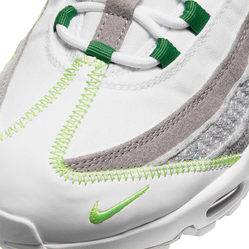 Men's Nike Air Max 95 White Classic Green (CU5517 100)