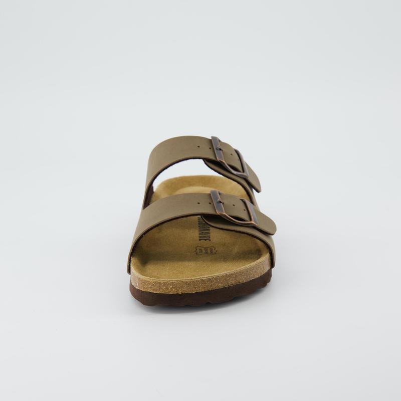 Cushionaire Women's Lane Cork Footbed Sandal