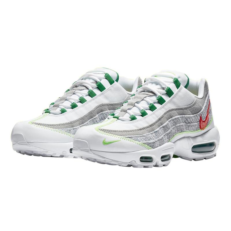 Men's Nike Air Max 95 White Classic Green (CU5517 100)