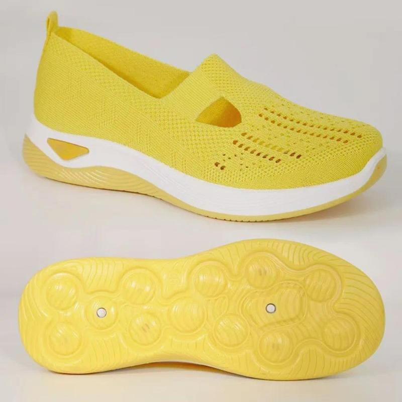 Orthopedic Shoes for Women Walking Shoes Slip On Arch Support Memory Foam Breathable Sneakers Summer Comfortable Casual Trainers