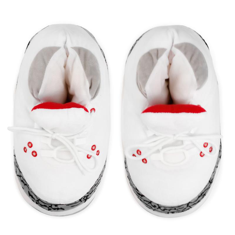 Yours 2 Keep White Marble Sneaker Slippers for Men and Women, One Size Fits Most flexible party Comfort Shoe Slide Footwear