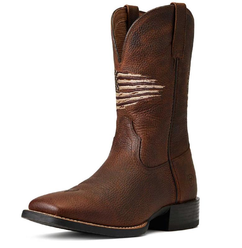 ARIAT Men's Western Boot - All Country, Cliff Brown - Comfortable Footwear for Walking - Boy