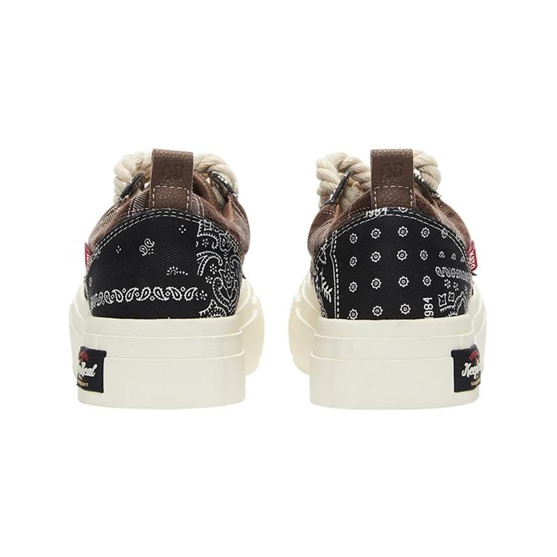 Kaalixto&Psylos1 Star Canvas Shoes-Paisley