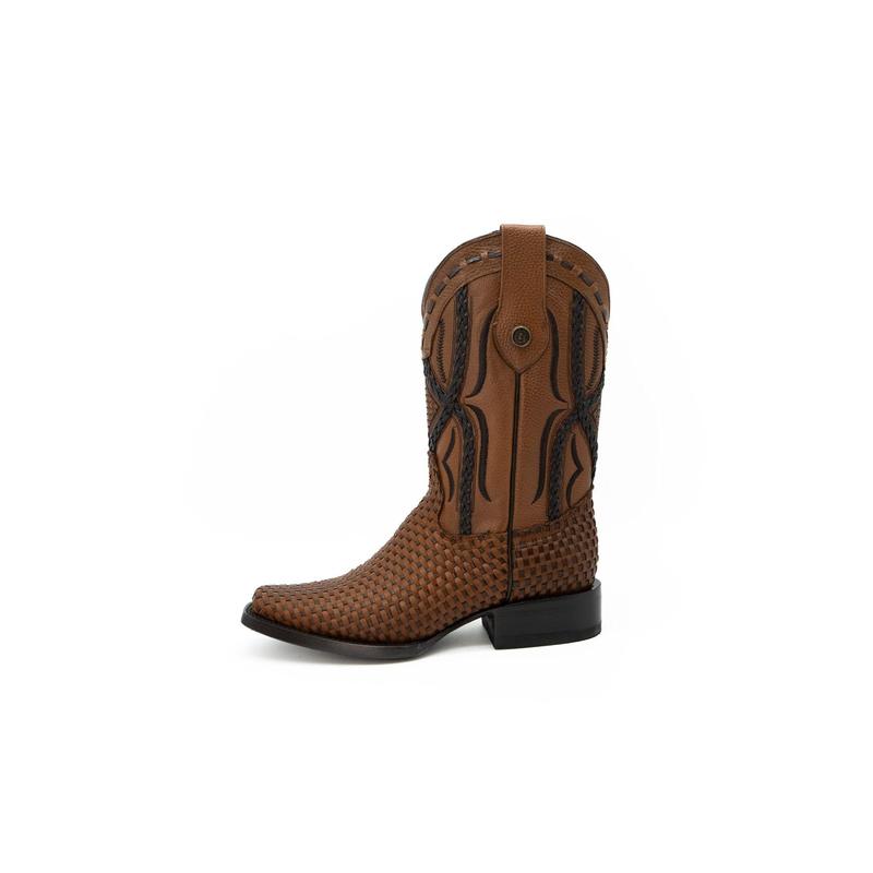 Tejido Pull Up Rodeo Cowboy Boot