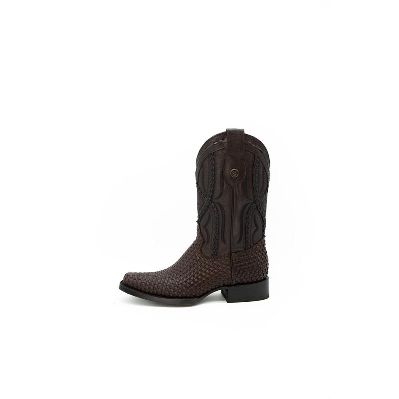 Tejido Pull Up Rodeo Cowboy Boot