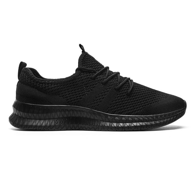 Mens Running Shoes Slip-on Walking Tennis Sneakers Lightweight Breathable Casual Soft Sole Mesh Workout Sports Shoes