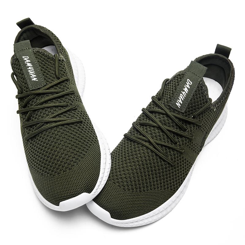 Mens Running Shoes Slip-on Walking Tennis Sneakers Lightweight Breathable Casual Soft Sole Mesh Workout Sports Shoes