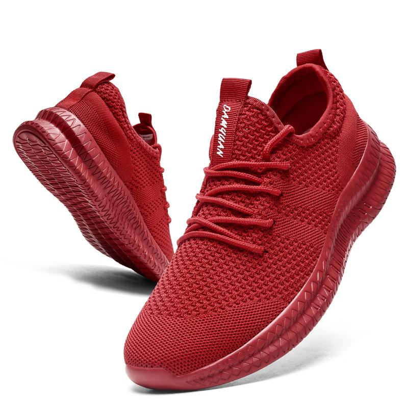 Mens Running Shoes Slip-on Walking Tennis Sneakers Lightweight Breathable Casual Soft Sole Mesh Workout Sports Shoes