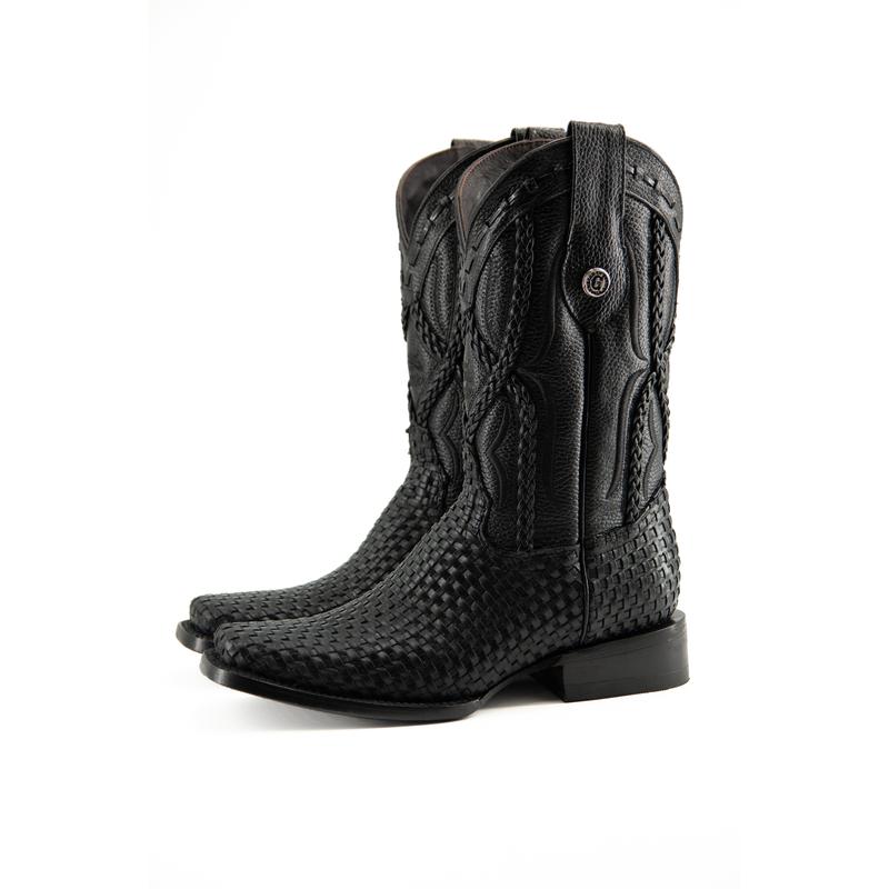 Tejido Pull Up Rodeo Cowboy Boot