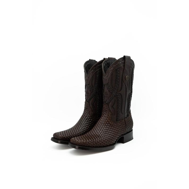 Tejido Pull Up Rodeo Cowboy Boot