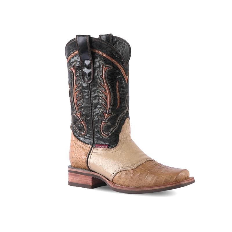 Men's Orix Caiman Belly Boots Rodeo Toe E407 Belly Orix