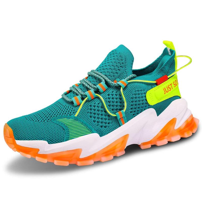 Fashion Trendy Mesh Breathable Non-slip Running Shoes, Lightweight And Comfortable Outdoor Travel Walking Sport Sneakers Trainer Sports Shoes Runner