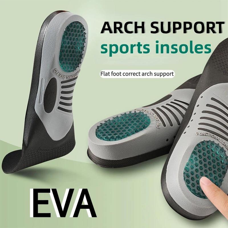 Insole sports suction sweat wicking insole printed EVA material for men